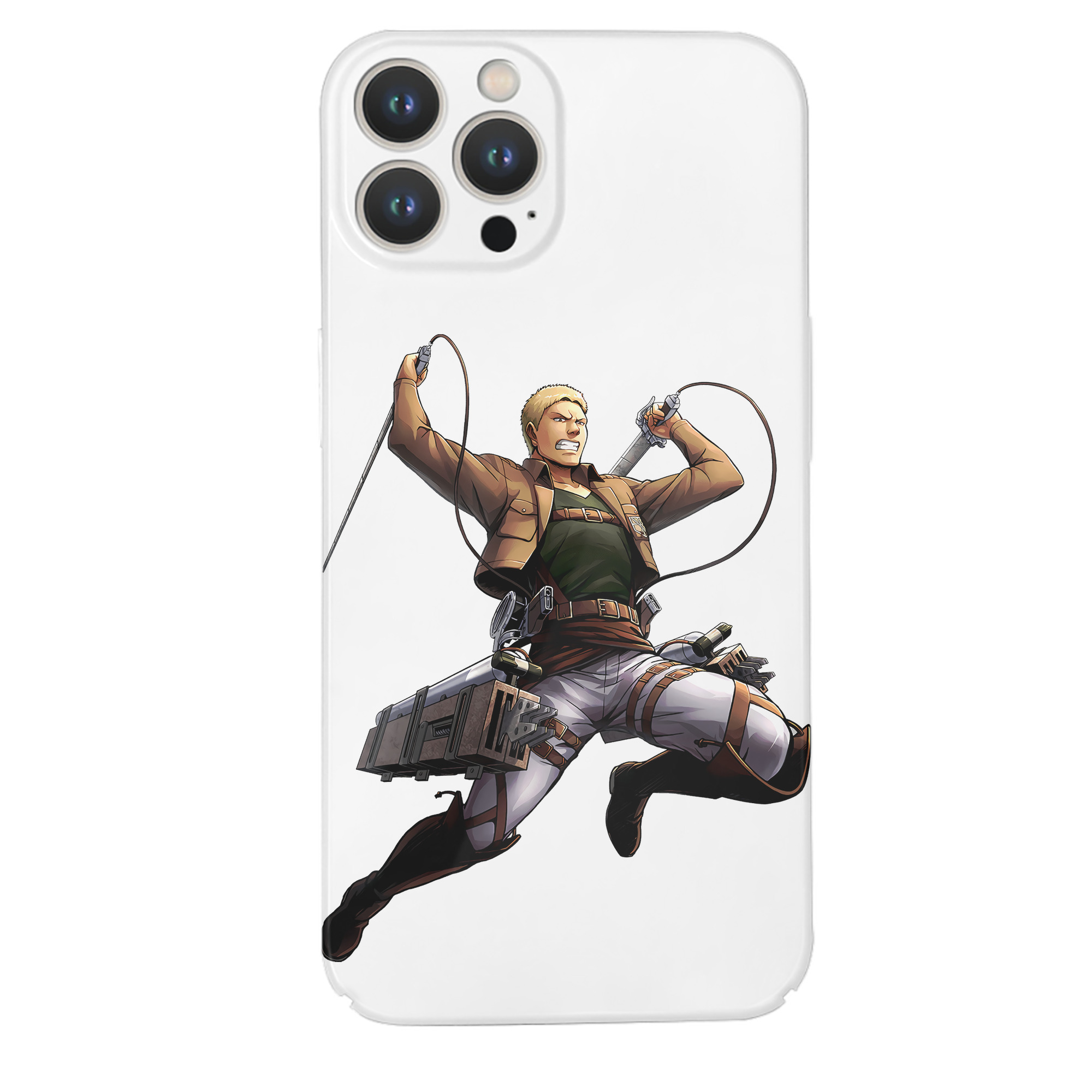 （画像用） 進撃の巨人 ライナー・ブラウン Attack on Titan Reiner Braun 【iPhone 14シリーズ対応】ハードケース